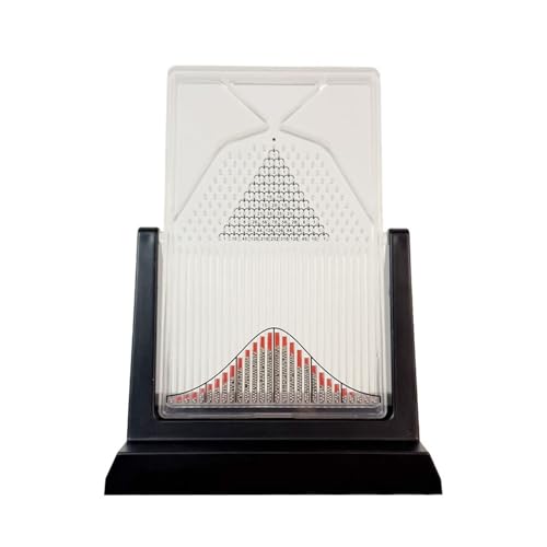 Experimentmodell Dalton Board, Galton Board mit Bell Curve Physics Lab Lehrwerkzeug für Lernantivitäten/Labor, mit 2800 Metallperlen Experimentmodell Dalton Board, Galton Board mit Bell Curve Physics Lab Lehrwerkzeug für Lernantivitäten/Labor, mit 2800 Metallperlen von LYUXLCB