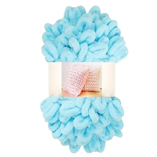 Garn lustig Handgelenk, Finger Loop Chenille Garn 100g Polyester Mehrfarbig(10) von LYVQZPWLR