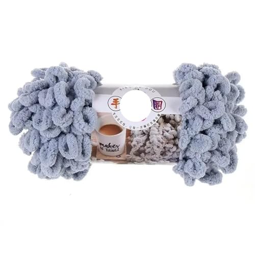 Garn lustig Handgelenk, Finger Loop Chenille Garn Polyester Acryl gemischt Mehrfarbig 100g(Color 14) von LYVQZPWLR
