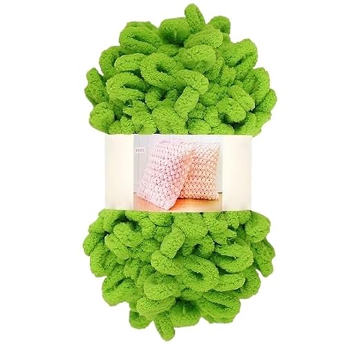 Garn lustig Handgelenk, Finger Loop Chunky Chenille Garn 100g Multicolor for Häkeln und Stricken(25) von LYVQZPWLR