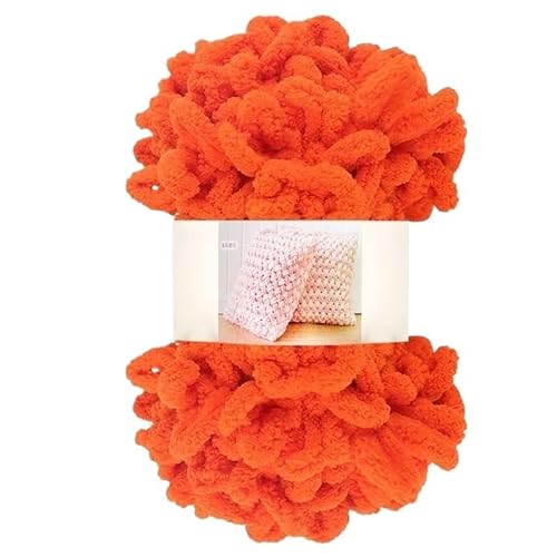 Garn lustig Handgelenk, Finger Loop Chunky Chenille Garn 100g Multicolor for Häkeln und Stricken(6) von LYVQZPWLR
