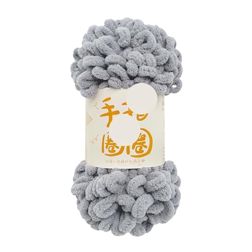 Garn lustig Handgelenk, Finger Loop Garn 100g 10mm 8 Meter Polyester Multicolor(Color 27) von LYVQZPWLR