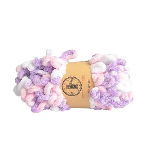 Garn lustig Handgelenk, Finger Loops Garn 3er Pack Multicolor for Stricken und Häkeln(Plum) von LYVQZPWLR
