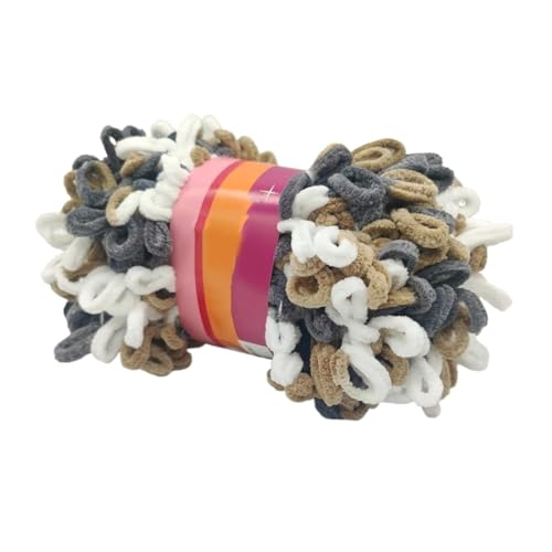 Garn lustig Handgelenk, Finger Loops Garn for Stricken und Häkeln 5er Pack 100g Multicolor Polyester(1) von LYVQZPWLR