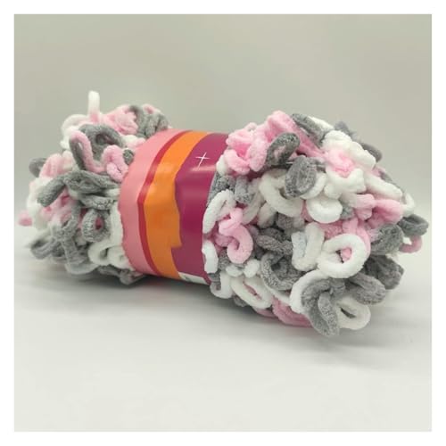 Garn lustig Handgelenk, Finger Loops Garn for Stricken und Häkeln 5er Pack 100g Multicolor Polyester(10) von LYVQZPWLR
