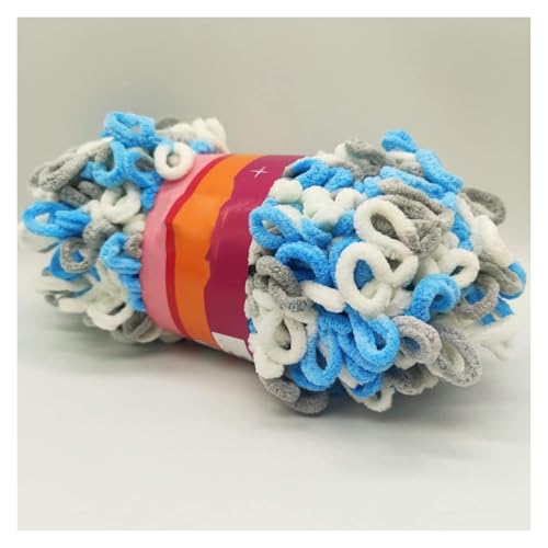 Garn lustig Handgelenk, Finger Loops Garn for Stricken und Häkeln 5er Pack 100g Multicolor Polyester(11) von LYVQZPWLR