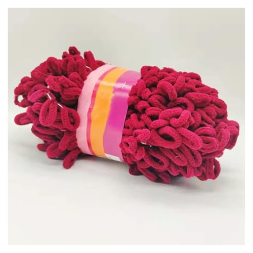 Garn lustig Handgelenk, Finger Loops Garn for Stricken und Häkeln 5er Pack 100g Multicolor Polyester(12) von LYVQZPWLR