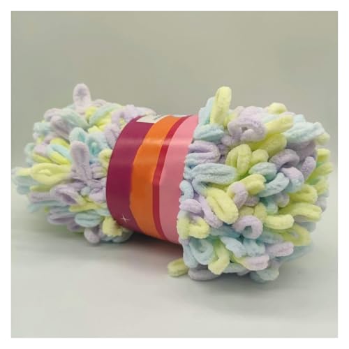 Garn lustig Handgelenk, Finger Loops Garn for Stricken und Häkeln 5er Pack 100g Multicolor Polyester(4) von LYVQZPWLR