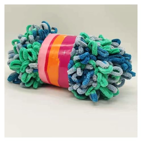 Garn lustig Handgelenk, Finger Loops Garn for Stricken und Häkeln 5er Pack 100g Multicolor Polyester(9) von LYVQZPWLR
