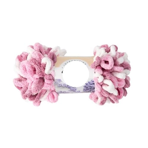 Garn lustig Handgelenk, Fingerschlaufen-Strickgarn, 6 Stück, grobes Polyester, DIY-Handstricken, mehrfarbig(Color 09) von LYVQZPWLR