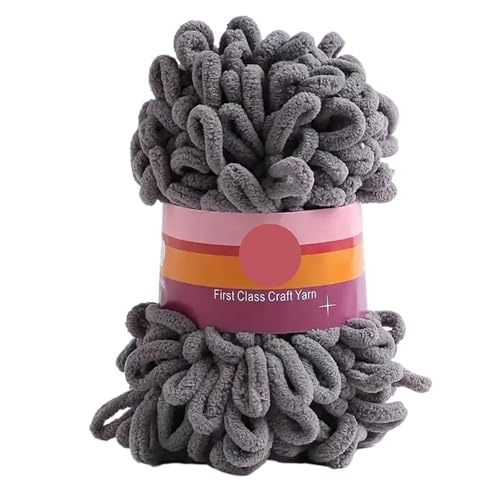 Garn lustig Handgelenk, Fingerschlaufengarn, Polyester, handgewebt, mehrfarbig, for DIY-Stricken, Häkeln, Decken, Bastelbedarf(Color 18) von LYVQZPWLR