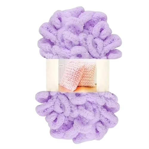 Garn lustig Handgelenk, Grobes Chenille-Fingerschlaufengarn, 4 Stück, mehrfarbig(Color 13) von LYVQZPWLR