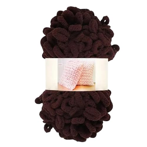 Garn lustig Handgelenk, Grobes Chenille-Fingerschlaufengarn, 4 Stück, mehrfarbig(Color 19) von LYVQZPWLR