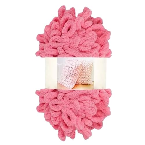 Garn lustig Handgelenk, Grobes Chenille-Fingerschlaufengarn, 4 Stück, mehrfarbig(Color 22) von LYVQZPWLR