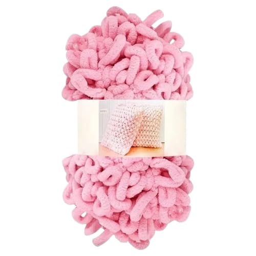 Garn lustig Handgelenk, Grobes Chenille-Fingerschlaufengarn, 4 Stück, mehrfarbig(Color 28) von LYVQZPWLR