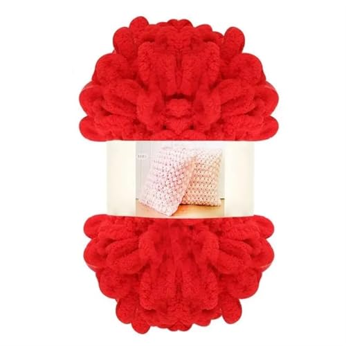 Garn lustig Handgelenk, Grobes Chenille-Fingerschlaufengarn, 4 Stück, mehrfarbig(Color 5) von LYVQZPWLR