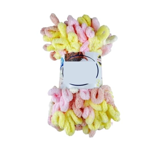 Garn lustig Handgelenk, Grobes Fingerstrickgarn, keine Häkelnadel erforderlich, 5er-Pack, 100 g, mehrfarbig(Color 1) von LYVQZPWLR