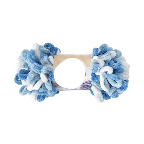 Garn lustig Handgelenk, Packung mit 6 Stück mehrfarbigem DIY-Fingerschlaufengarn for Kissen und Decken(Color 10) von LYVQZPWLR