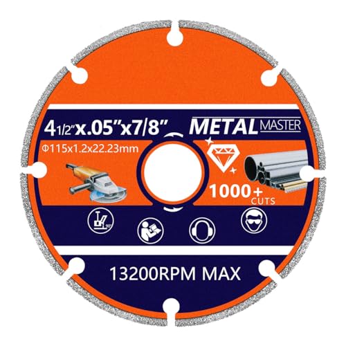 LYVQZPWLRDiamantschnitte, 1 stück 115mm Vakuum Gelötete Diamant Sägeblatt Kreisförmige Trennscheibe(22.23mm) von LYVQZPWLR