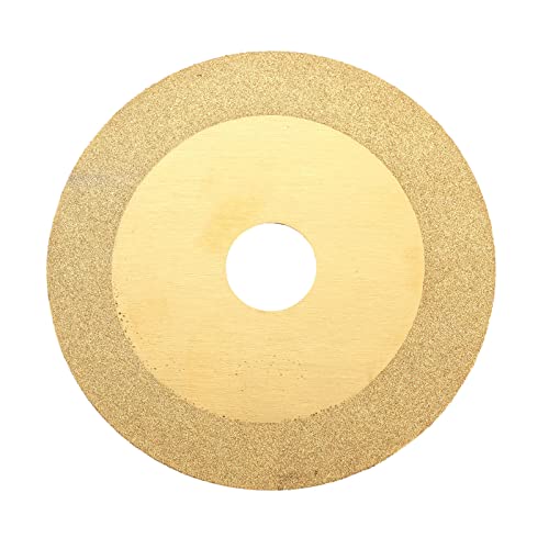 LYVQZPWLRDiamantschnitte, 100mm Zubehör Mini Kreissägeblätter Diamant-Trennscheibe(Golden) von LYVQZPWLR