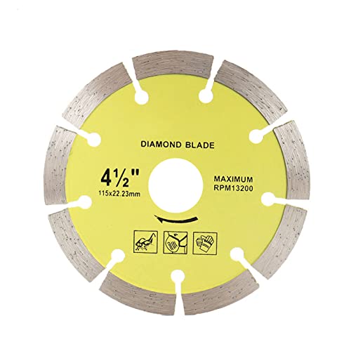 LYVQZPWLRDiamantschnitte, 1pc Rund Diamant Trennscheiben 115mm/125mm Sägeblatt Schneiden Porzellan Fliesen Keramik(115x22.2mm) von LYVQZPWLR