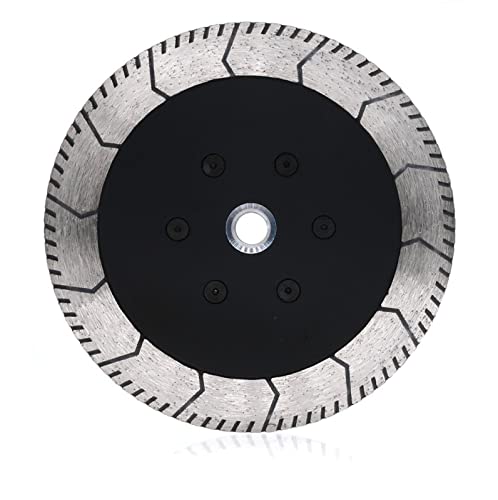 LYVQZPWLRDiamantschnitte, 7-Zoll-Doppelseiten-Diamant-Schleifscheibe, 180 mm Durchmesser, Kreissägeblatt, Schleifmittel mit M14 5/8-11-Flansch, 5-8-11(38575) von LYVQZPWLR