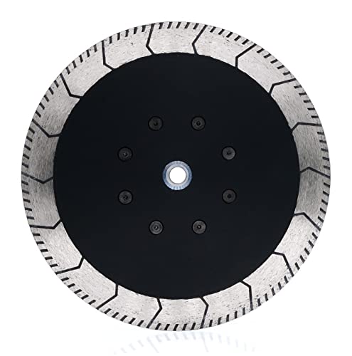 LYVQZPWLRDiamantschnitte, 7-Zoll-Doppelseiten-Diamant-Schleifscheibe, 180 mm Durchmesser, Kreissägeblatt, Schleifmittel mit M14 5/8-11-Flansch, 5-8-11(M14) von LYVQZPWLR