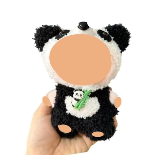 LYVQZPWLRModische Puppenkleidung, Kleidung for Labubu, Outfit-Set for LBB, Zubehör passend for 5,9–6,69 Zoll große Overalls (Puppe Nicht im Lieferumfang enthalten)(Panda) von LYVQZPWLR