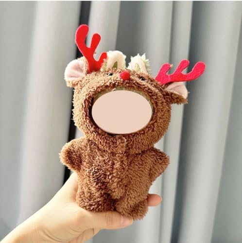 LYVQZPWLRModische Puppenkleidung, Kleidung for Labubu, Outfit-Set for LBB, Zubehör passend for 5,9–6,69 Zoll große Overalls (Puppe Nicht im Lieferumfang enthalten)(Reindeer) von LYVQZPWLR