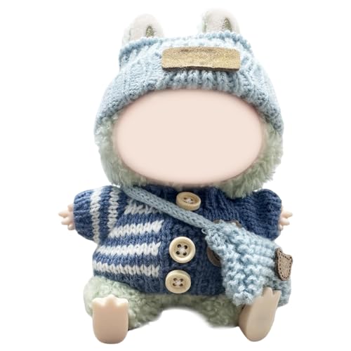 LYVQZPWLRModische Puppenkleidung, Kleidung for Labubu-Puppe 17 cm/6,7 Zoll, exquisites Labubu-Zubehör – Keine Puppe(Blu) von LYVQZPWLR