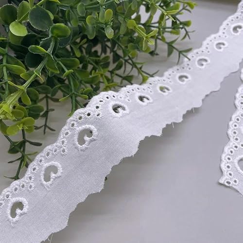 LYVQZPWLRStickpflaster, 1 Meter Hohl Liebe Herz Blumenstickerei Weiß Baumwolle Spitzenband DIY Bekleidung Nähen & Stoff LYVQZPWLRStickpflaster, 1 Meter Hohl Liebe Herz Blumenstickerei Weiß Baumwolle Spitzenband DIY Bekleidung Nähen & Stoff von LYVQZPWLR