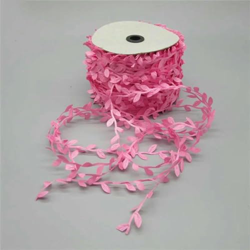 LYVQZPWLRStickpflaster, 2 Yards Spitzenband, 25 mm, weißer Spitzenstoff, for Nähen von Unterwäsche, DIY-Kleidungszubehör(Roze) von LYVQZPWLR