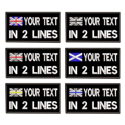 LYVQZPWLRStickpflaster, Benutzerdefinierte taktische Namensaufnäher, 8,9 cm B x 5,1 cm H, personalisiertes Militärnummernschild, individueller Flaggenaufnäher LYVQZPWLRStickpflaster, Benutzerdefinierte taktische Namensaufnäher, 8,9 cm B x 5,1 cm H, personalisiertes Militärnummernschild, individueller Flaggenaufnäher von LYVQZPWLR