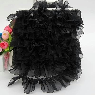 LYVQZPWLRStickpflaster, Weicher, 4 cm breiter, plissierter Tüll, feines Spitzenband, Rüschenbesatz, Kragenapplikation, DIY-Bastelstoff for Kleider, Kleidung, Röcke, Haustier-Lätzchen, Nähstoff(Black) LYVQZPWLRStickpflaster, Weicher, 4 cm breiter, plissierter Tüll, feines Spitzenband, Rüschenbesatz, Kragenapplikation, DIY-Bastelstoff for Kleider, Kleidung, Röcke, Haustier-Lätzchen, Nähstoff(Black) von LYVQZPWLR