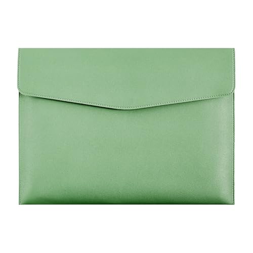 LYVQZPWLRUmschlagdokument, Aktenordner Leder A4 Business Office Ordner 4 Stück Leder Aktentasche Aktenorganizer(Green) von LYVQZPWLR