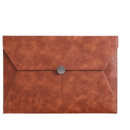 LYVQZPWLRUmschlagdokument, Aktenordner Leder Business Leder A4 Aktenordner Taschen Ordner Aktentaschen Aktenordner(Bruin) von LYVQZPWLR