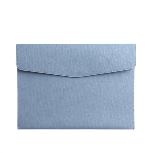 LYVQZPWLRUmschlagdokument, Aktenordner Leder Business Leder A4 Dokumententasche Vertragsdatei Aufbewahrungstasche Datei Organizer(Blu) von LYVQZPWLR