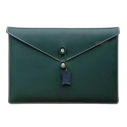 LYVQZPWLRUmschlagdokument, Aktenordner Lederordner Vintage Ordner Datei-Organizer(Green) von LYVQZPWLR