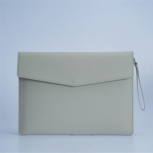 LYVQZPWLRUmschlagdokument, Aktenordner aus Leder, Dokumententasche aus Leder, Firmeninformationen, Meeting-Tasche, Akten-Organizer(Green) von LYVQZPWLR