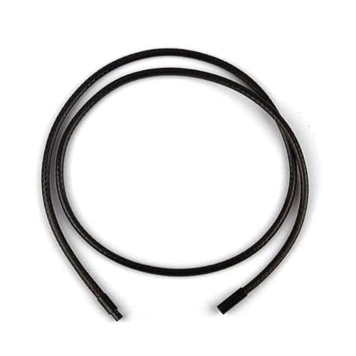 LYVQZPWLRWachsende Halskette, 45/50/60cm Schwarze/braune Lederkette(BBrown 3mm,50cm) von LYVQZPWLR