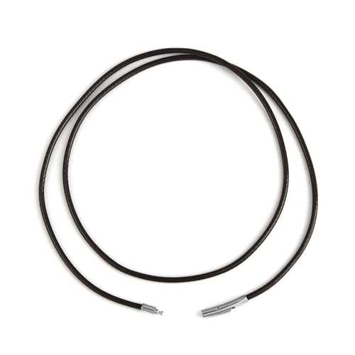 LYVQZPWLRWachsende Halskette, 45–60 cm Lange Halskettenschnur(Brown 2mmsteel,50cm) von LYVQZPWLR