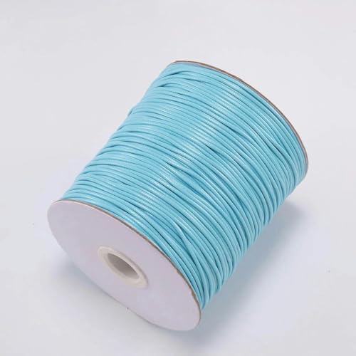 LYVQZPWLRWachsende Halskette, Gewachste Fadenschnur(Sky Blue,0.5mm) von LYVQZPWLR