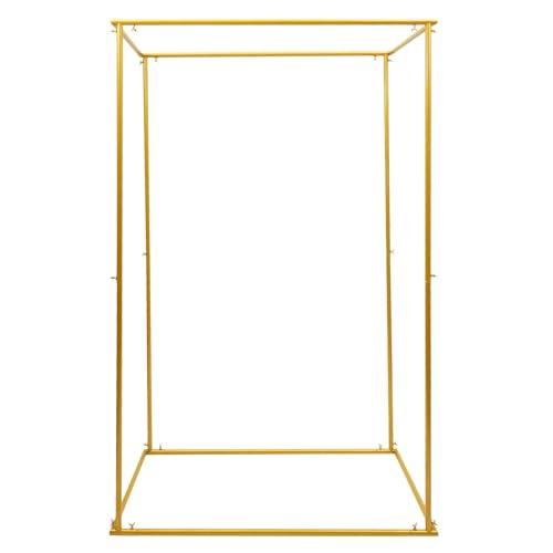 Metallbogen-Hintergrund, Hochzeitsbogenständer, 184 cm hoch, Hochzeitsbogenständer, Metall-Hochzeitshintergrund, freistehender Rahmen Metallbogen-Hintergrund, Hochzeitsbogenständer, 184 cm hoch, Hochzeitsbogenständer, Metall-Hochzeitshintergrund, freistehender Rahmen von LYVQZPWLR