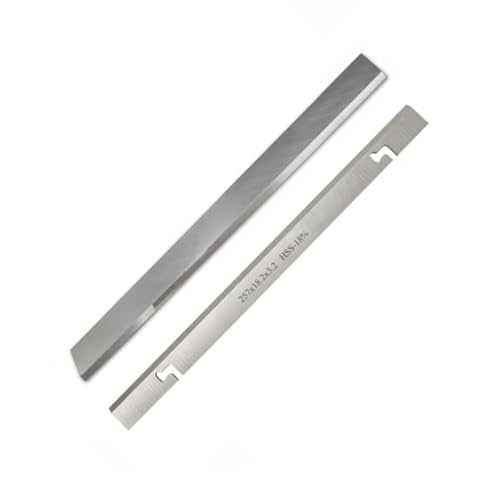 HSS-Hobelmesser for Holz, 1 Stück 257 x 18,2 x 3,2 mm for F22-561 COD1500PT CC10T, 1 Stück 260 x 25 x 3 mm, dickes, nachschärfbares Schneidwerkzeug for Holzarbeiten HSS-Hobelmesser for Holz, 1 Stück 257 x 18,2 x 3,2 mm for F22-561 COD1500PT CC10T, 1 Stück 260 x 25 x 3 mm, dickes, nachschärfbares Schneidwerkzeug for Holzarbeiten von LYXDWRC