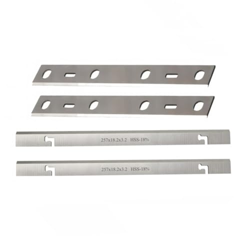 HSS-Hobelmesser for Holz, 2 Stück 257 x 18,2 x 3,2 mm for F22-561 COD1500PT CC10T, 2 Stück 210 x 22 x 1,8 mm for PT85 PT8500 HT850, Schneiden in der Holzbearbeitung HSS-Hobelmesser for Holz, 2 Stück 257 x 18,2 x 3,2 mm for F22-561 COD1500PT CC10T, 2 Stück 210 x 22 x 1,8 mm for PT85 PT8500 HT850, Schneiden in der Holzbearbeitung von LYXDWRC