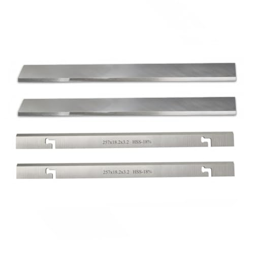 HSS-Hobelmesser for Holz, 2 Stück 257 x 18,2 x 3,2 mm for F22-561 COD1500PT CC10T, 2 Stück 260 x 25 x 3 mm, dickes, nachschärfbares Schneidwerkzeug for Holzarbeiten HSS-Hobelmesser for Holz, 2 Stück 257 x 18,2 x 3,2 mm for F22-561 COD1500PT CC10T, 2 Stück 260 x 25 x 3 mm, dickes, nachschärfbares Schneidwerkzeug for Holzarbeiten von LYXDWRC