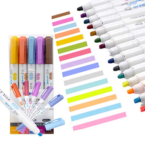 LYsng Marker Set Polychromatisch Filschstifte Hohe Qualität Interessant Lackstift Für Manga Marker Kunstler Sketch Metallic Marker Kind Erwachsene Zuhause Reise Schule Dark von LYsng