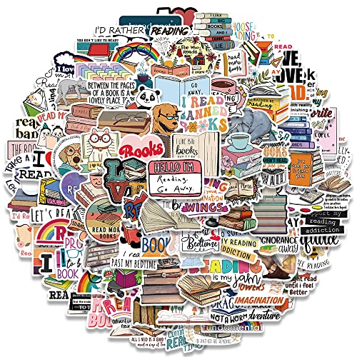 Lesen Aufkleber Reading Sticker Set 100 Stücke Niedlich Deko für Auto Laptop Skateboard Fahrrad Moped Motorrad Fahrrad Computer,Geeignet für Erwachsene Kinder Lesen Aufkleber Reading Sticker Set 100 Stücke Niedlich Deko für Auto Laptop Skateboard Fahrrad Moped Motorrad Fahrrad Computer,Geeignet für Erwachsene Kinder von LYunMu