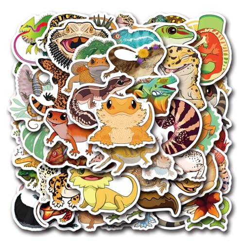 Lizard Aufkleber 50 Stücke Niedlich Deko für Auto Laptop Skateboard Fahrrad Moped Motorrad Fahrrad Computer Der Nein Sticker Set,Geeignet für Erwachsene Kinde Lizard Aufkleber 50 Stücke Niedlich Deko für Auto Laptop Skateboard Fahrrad Moped Motorrad Fahrrad Computer Der Nein Sticker Set,Geeignet für Erwachsene Kinde von LYunMu