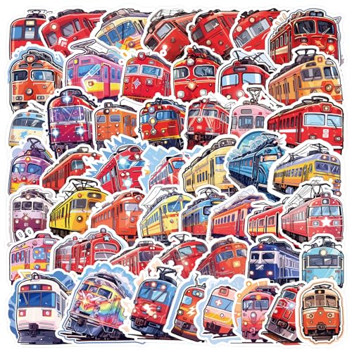 Lokomotive Aufkleber Locomotive Train Sticker Set 50 Stücke Niedlich Deko für Auto Laptop Skateboard Fahrrad Moped Motorrad Fahrrad Computer,Geeignet für Erwachsene Kinder Lokomotive Aufkleber Locomotive Train Sticker Set 50 Stücke Niedlich Deko für Auto Laptop Skateboard Fahrrad Moped Motorrad Fahrrad Computer,Geeignet für Erwachsene Kinder von LYunMu